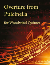 Overture from Pulcinella Woodwind Quintet cover